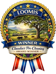 Loomis Top Rated Cleaning Company Award Winner - Claudia's Pro Cleaning