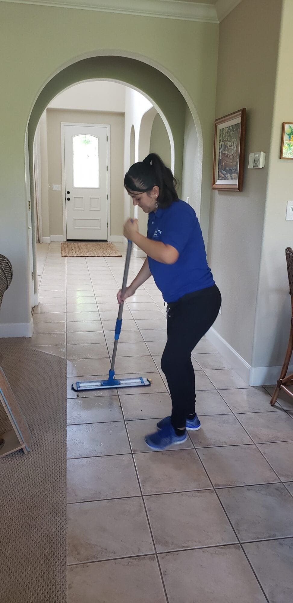 Deep cleaning service in East Portal Sacramento CA removing dirt dust and buildup from hard surface floors