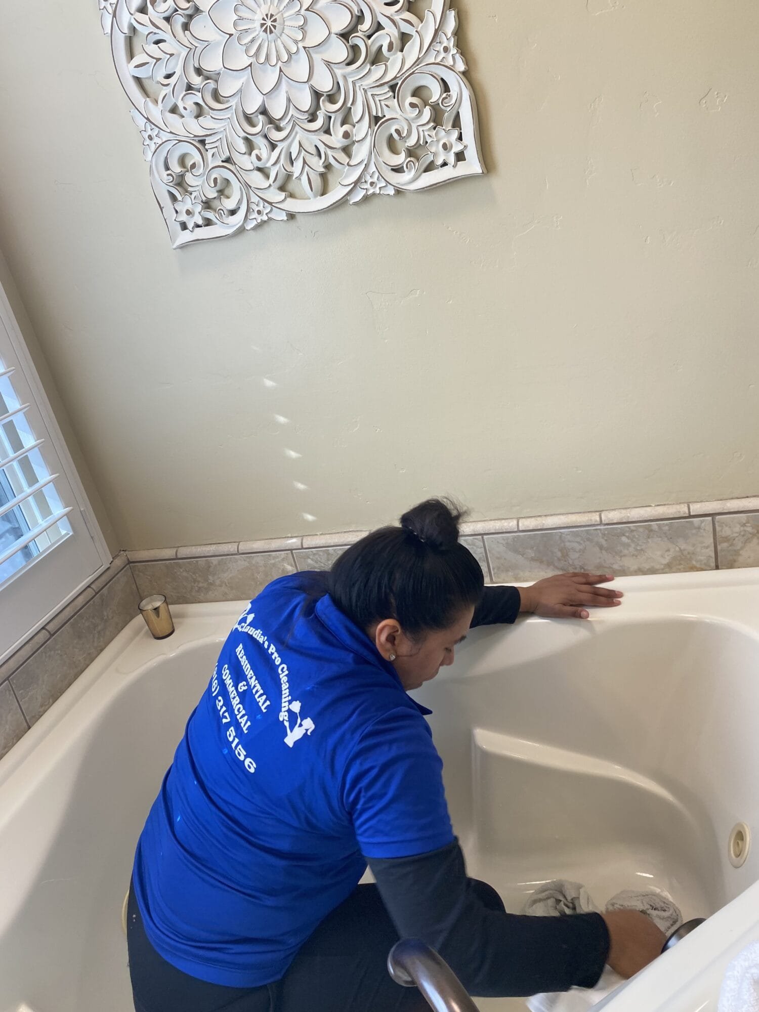 Post construction bathroom cleaning in Stockton CA