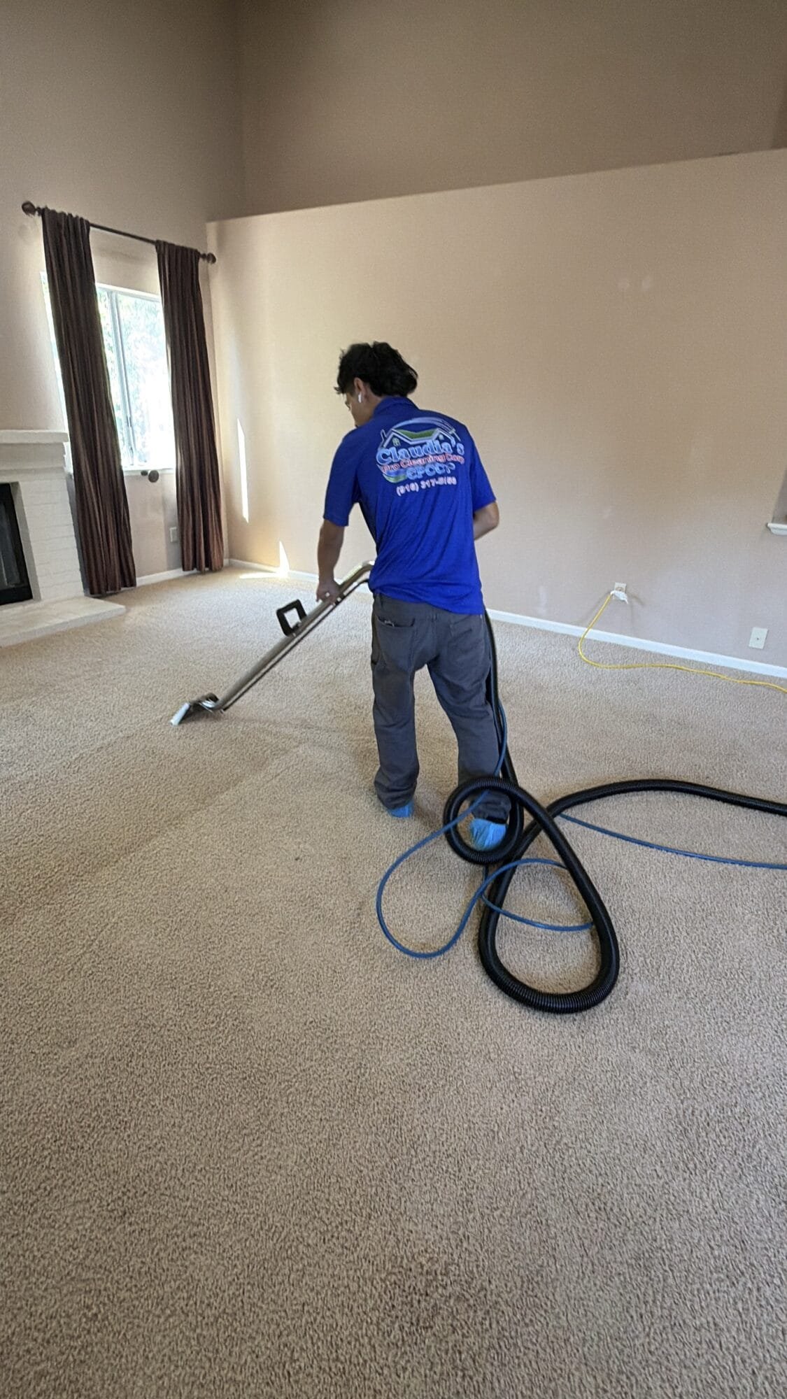 Professional carpet cleaning in Fair Oaks, CA by Claudia’s Pro Cleaning